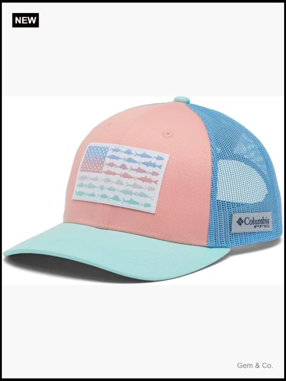 Snapback Baseball Cap with Mesh Back